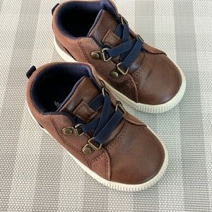 Carter's Toddler Boys' Slip-on Edison Sneakers, Brown, sz 6M